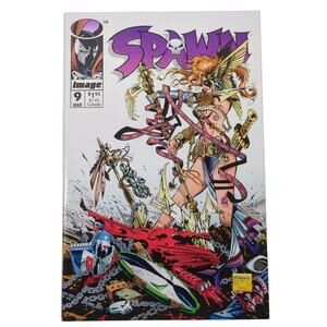 Spawn #9 1st Appearance Of Angela Todd McFarlane Image Comics NM VF Gaiman 1993